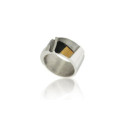 ANILLO PLATA Y ORO
