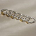 1999 - R1999-1 - SILVER & GOLD RING WITH DIAMOND R1999-1