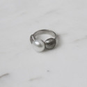 2134 - ANILLO PLATA CON PERLA. R2134