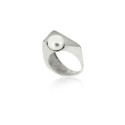 3058 - ANILLO PLATA CON PERLA. R3058