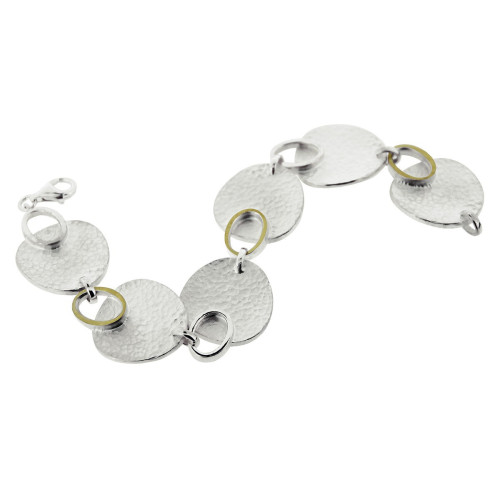 PULSERA PLATA Y ORO