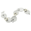 PULSERA PLATA Y ORO