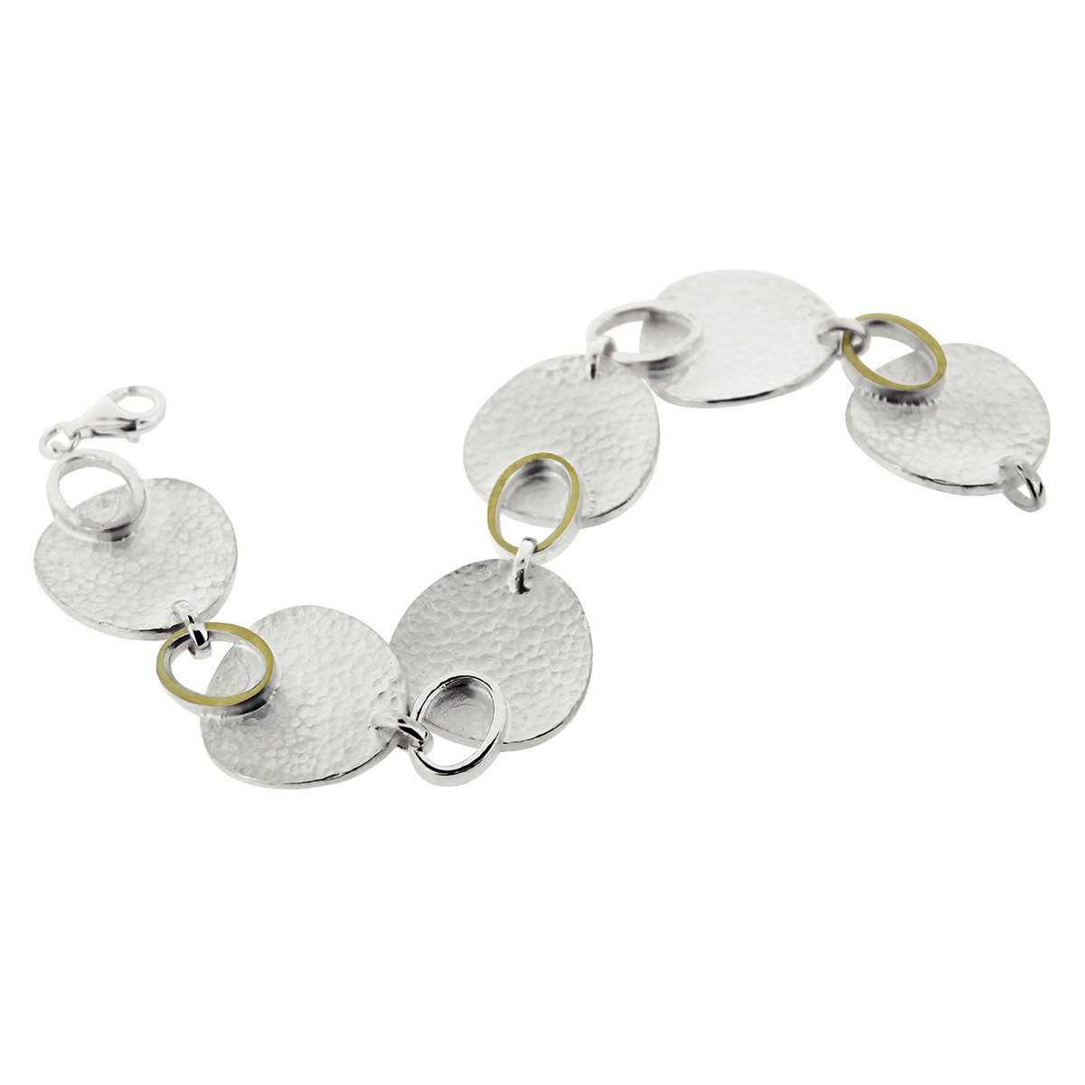 PULSERA PLATA Y ORO