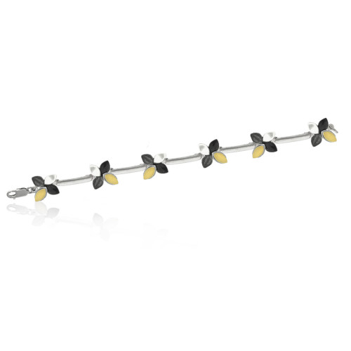 PULSERA PLATA Y ORO