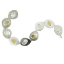 PULSERA PLATA Y ORO