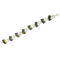 PULSERA PLATA Y ORO