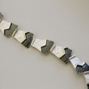 PULSERA PLATA Y ORO PULSERA PLATA Y ORO
