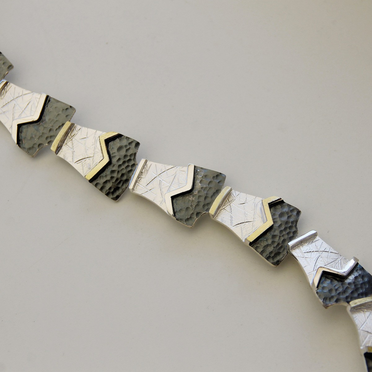 PULSERA PLATA Y ORO