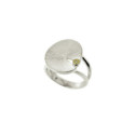 3506 - R3506D - ANILLO PLATA Y ORO CON DIAMANTE R3506D