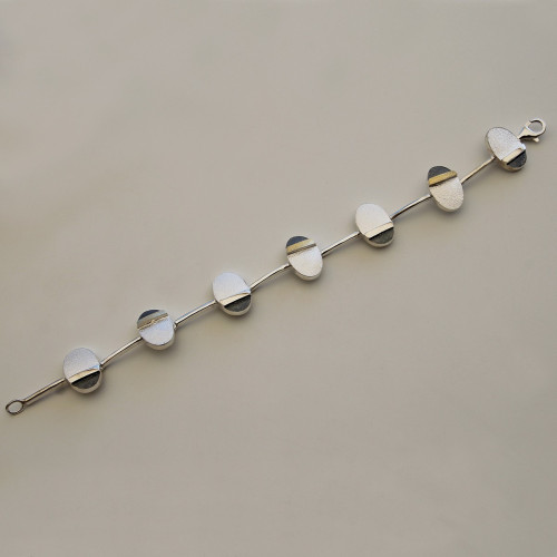 PULSERA PLATA Y ORO