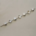 3512 - B3512 - SILVER & GOLD BRACELET B3512