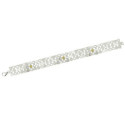 1994 - B1994D - PULSERA PLATA Y ORO CON DIAMANTES B1994D