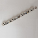 1731 - PULSERA PLATA Y ORO B1731S 1731 - PULSERA PLATA Y ORO B1731S