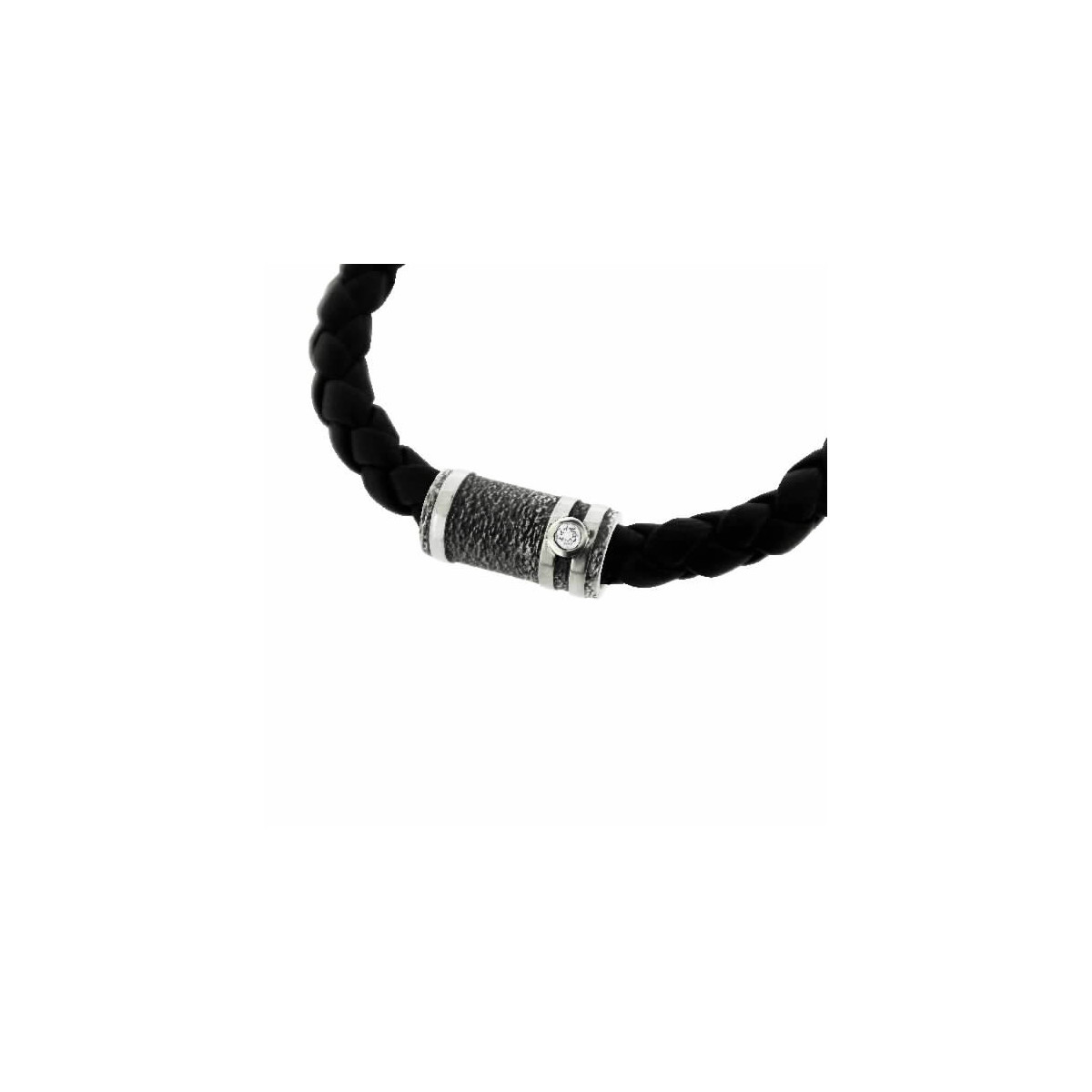 2128 - POLSERA DE PLATA AMB CIRCONITA B2128