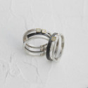 3528 - RING SILVER & GOLD & DIAMOND R3528S 3528 - RING SILVER & GOLD & DIAMOND R3528S