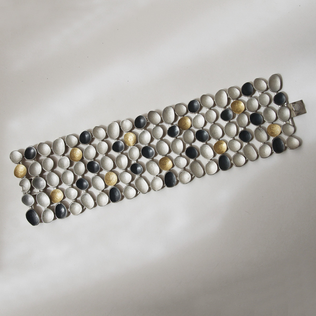 1516 - SILVER & GOLD BRACELET B1516XL