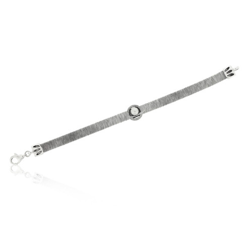 PULSERA DE PLATA CON PERLA