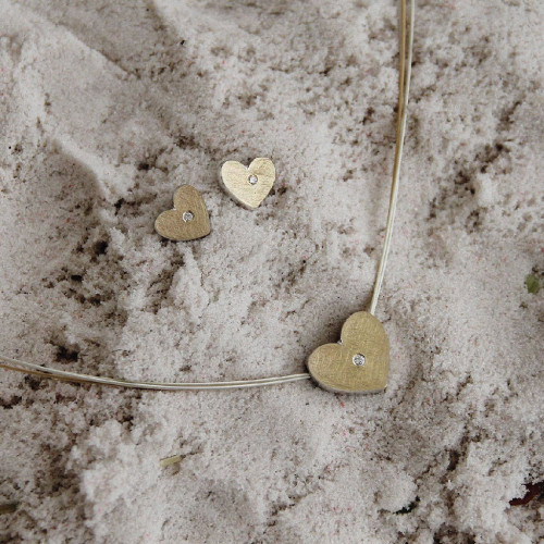 Pendientes Básicos Corazón