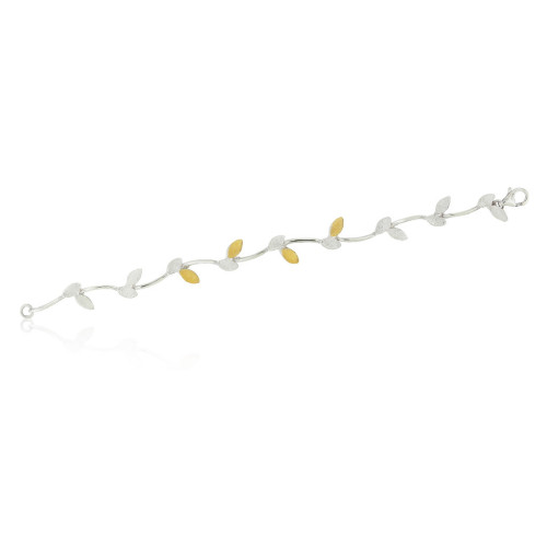 PULSERA PLATA Y ORO