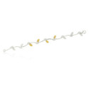 PULSERA PLATA Y ORO
