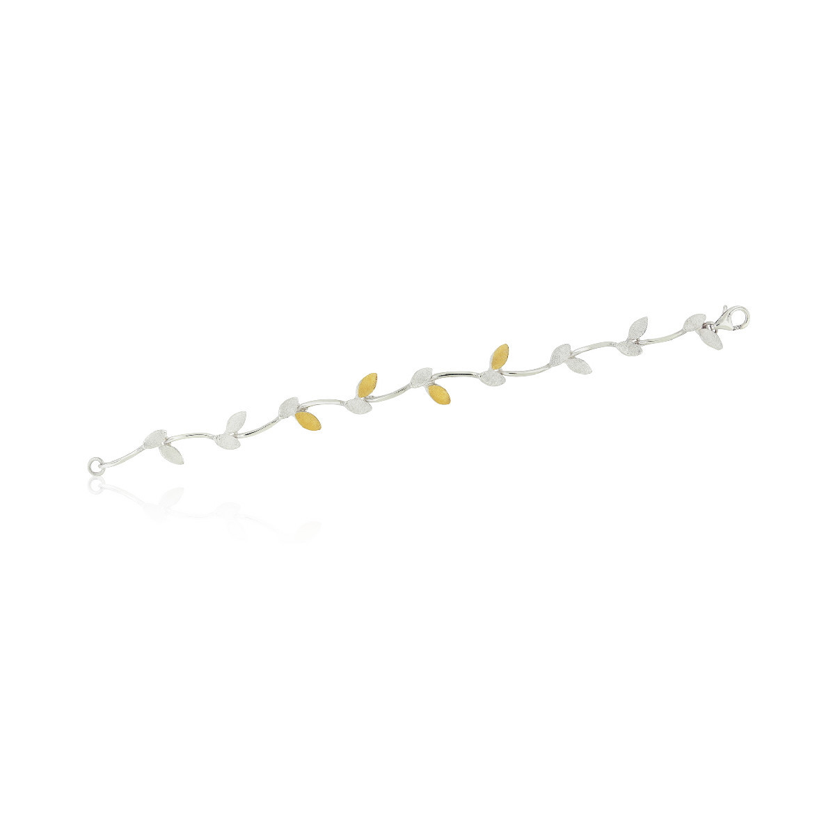 PULSERA PLATA Y ORO