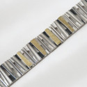 1628 - SILVER & GOLD BRACELET B1628