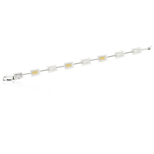 SILVER & GOLD BRACELET