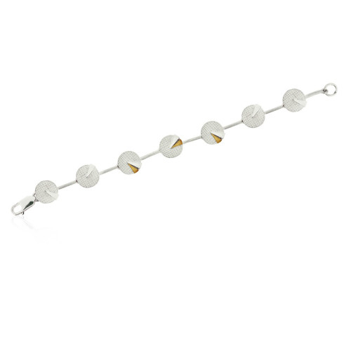 SILVER & GOLD BRACELET