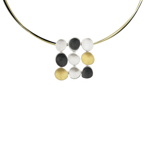 SILVER & GOLD PENDANT