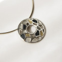SILVER & GOLD PENDANT