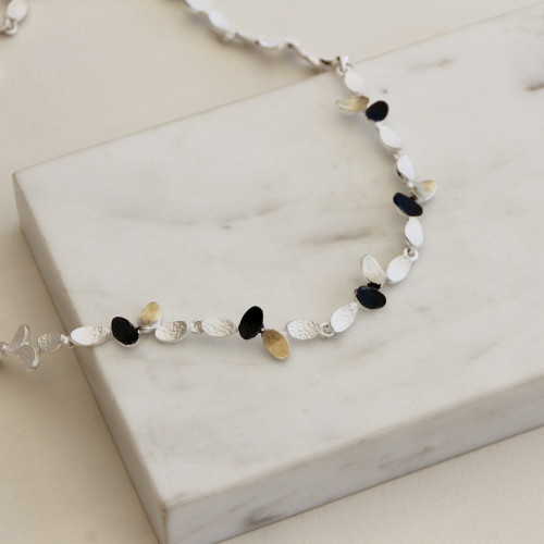COLLAR PLATA I OR