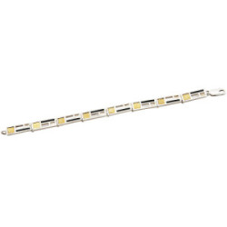 1479 - SILVER & GOLD BRACELET B1479S