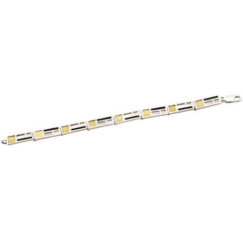 1479 - SILVER & GOLD BRACELET B1479S