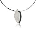 COLGANTE PLATA Y DIAMANTE