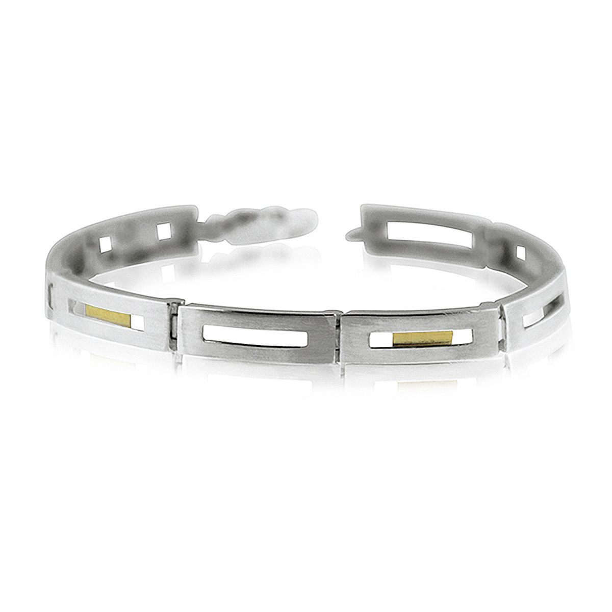 SILVER & GOLD BRACELET