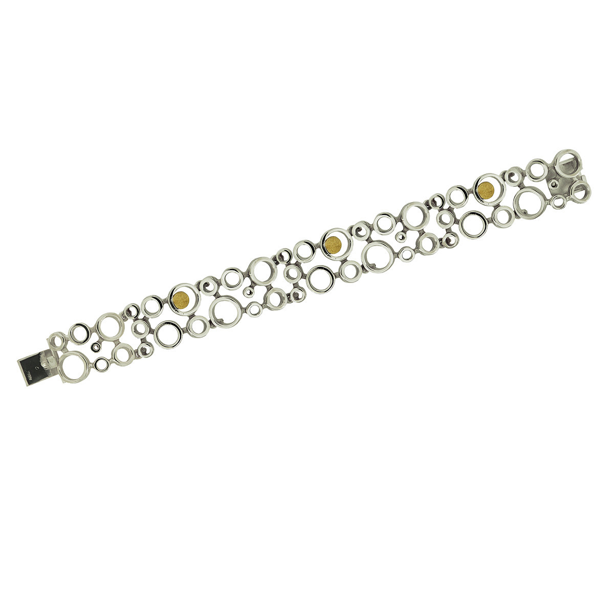 PULSERA PLATA Y ORO